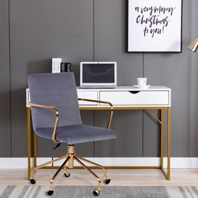 Signature Design by Ashley Devrik H619-01A Home Office Desk Chair