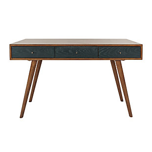 Madison Park Rigby 3-Drawer Writing Desk, , rollover