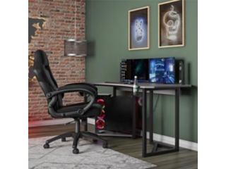 NTENSE Quest Gaming Desk with CPU Stand