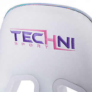 Ergonomic, high back, sleek and in kawaii style, a perfect choice for your gaming room or game station. Designed to provide an extra comfort during your gaming sessions with its neck pillow and heart shaped plush cushion for lumbar support. Made with rich and high quality PU, memory foam seat and iridescent trim outlining the seat enhances your gaming experience. Features steel structure, pneumatic seat height adjustment, tilt with tension lock mechanism, 150 degree reclining mechanism, 2D adjustable white padded armrests and 5-star durable white nylon base, non-marking casters, we got you covered. This chair supports the weight limit of 250lbs and comes with limited warranty.Made with high quality PU | Pneumatic Seat Height Adjustable Mechanism | High Quality Memory Foam Seat and Back | 150 degree Back Reclining mechanism | Adjustable Height: 49.5-53" | Tilt with Tension Control Mechanism | 2D White Adjustable Padded Arms, Lumbar Cushion and Neck Pillows included | Steel Structure, Durable White Nylon Base with Non-Marking Casters | Weight Capacity: 250 Lbs., ships in 1 Box |   2 Year Limited Warranty on parts and defects / lifetime on internal steel frame
