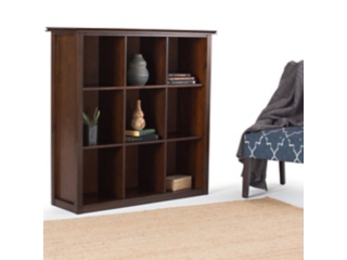 Simpli Home Artisan 9 Cube Bookcase and Storage Unit