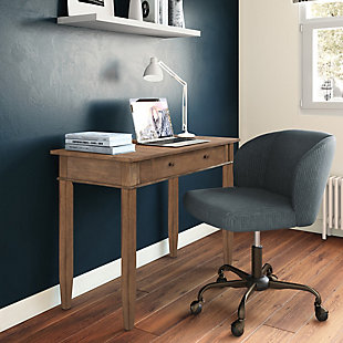 Simpli Home Carlton 42" Contemporary Office Desk, , rollover