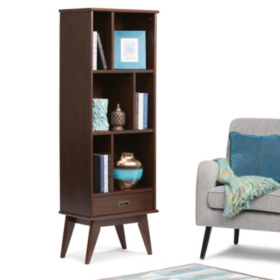 Draper Bookcase and Storage Unit, Brown