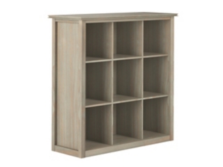 Simpli Home Artisan 9 Cube Bookcase and Storage Unit