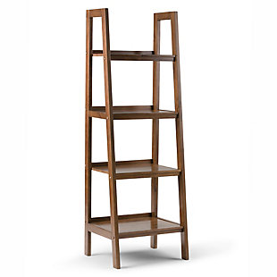 Simpli Home Sawhorse 72" Industrial Ladder Shelf, , large