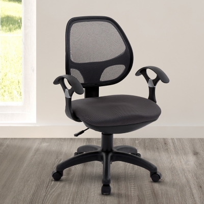 Techni Mobili Midback Mesh Task Office Chair, , rollover