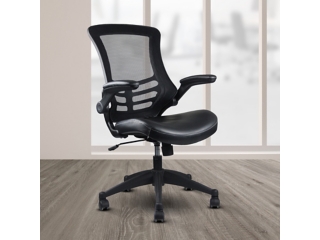 Techni Mobili Mid-Back Mesh Office Chair with Adjustable Arms