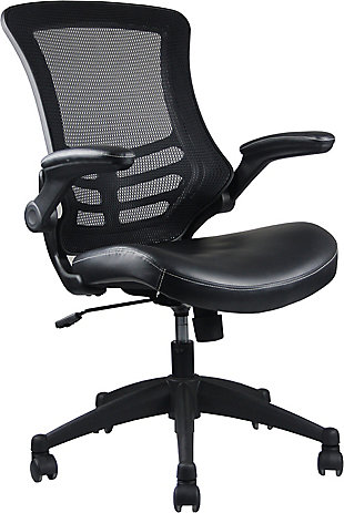 Techni Mobili Mid-Back Mesh Office Chair with Adjustable Arms, , large