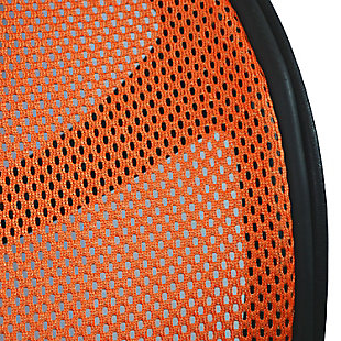 This Techni Mobili Mesh Chair is fun, lightweight and perfect for students! Its breathable mesh back support keeps you cool during long studying hours and its seat can be height adjustable to best suit your needs.Breathable mesh back support | Contoured fabric seat cushion | Pneumatic seat height adjustment | Heavy duty plastic shell back construction and non-marking nylon wheels. | Adjustable Height: 28-33" | 1 Year Limited Warranty | Ships in 1 box