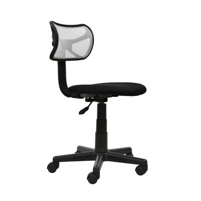 Techni Mobili Student Mesh Task Office Chair, White, large