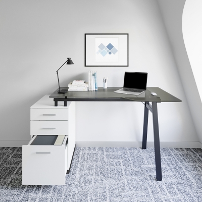 Techni Mobili Modern Home Office Computer Desk, , large