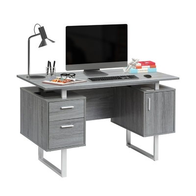 Techni Mobili Modern Office Desk with Storage