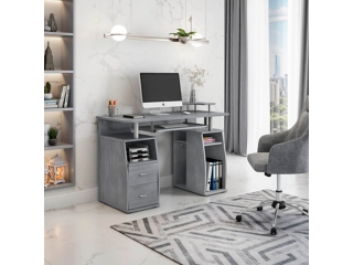 Techni Mobili Computer Workstation Desk With Storage