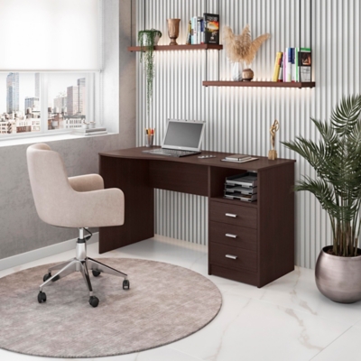 Techni Mobili  Expandable Modern Desk with Storage