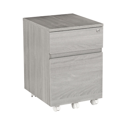 Techni Mobili Rolling Two Drawer Vertical Filing Cabinet, , large