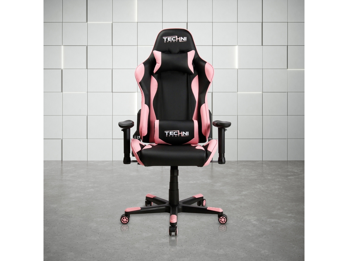 Techni Sport TS 4300 Ergonomic High Back Racer Style PC Gaming Chair Ashley
