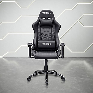Techni Sport TS-5100 Ergonomic High Back Racer Style PC Gaming Chair, , rollover