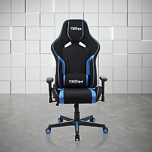 Techni Sport TSF-71 PC Gaming Chair, Blue, rollover