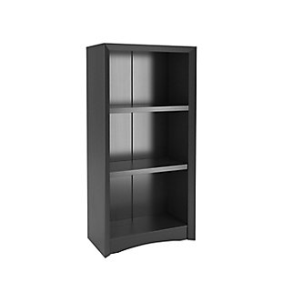 CorLiving Quadra 47" Bookcase, Black, large