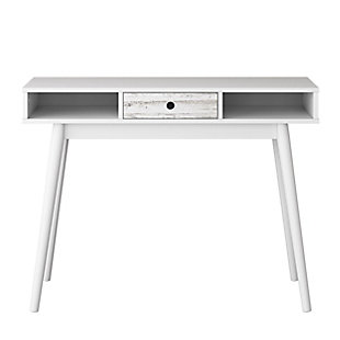 CorLiving Acerra Desk, White, large