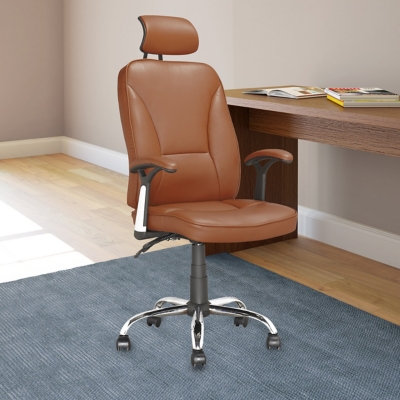 CorLiving Executive Office Chair with Head Rest Ashley