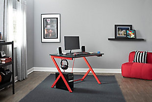 SD Gaming Quest Desk with Charging Station and Headphone Holder, , rollover