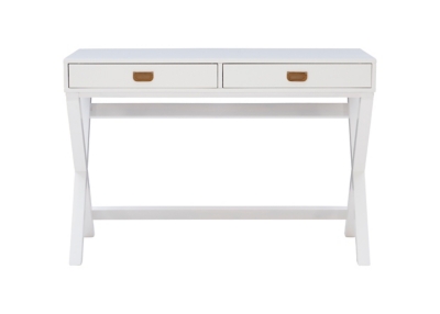 Linon Paige Desk, White, large