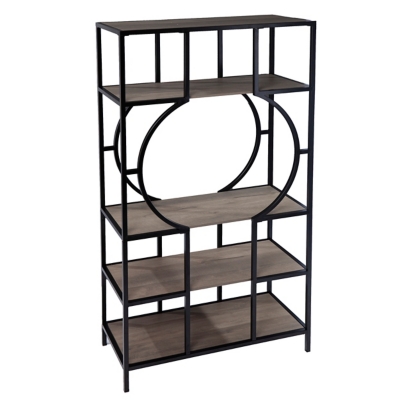 Southern Enterprises Upton 5-Tier Bookcase, , large