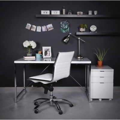 Euro Style Gilbert 3-Drawer File Cabinet, , rollover