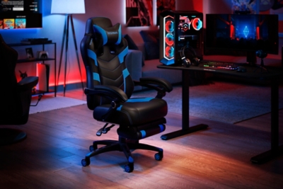RESPAWN 110 Pro Gaming Chair Leather, Blue