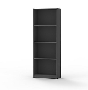 Home Basics 4 Shelf Bookcase, , large