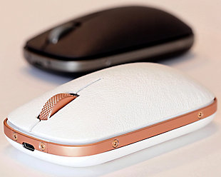 Azio Retro Bluetooth Mouse, Posh, rollover