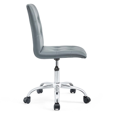 Modway prim armless mid store back office chair