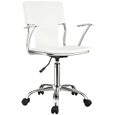 Modway Studio Office Chair, White, large