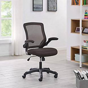 Modway Veer Mesh Office Chair, Brown, rollover