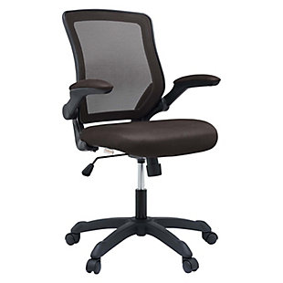 Modway Veer Mesh Office Chair, Brown, large