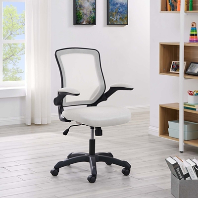Modway Veer Mesh Office Chair, Gray, large