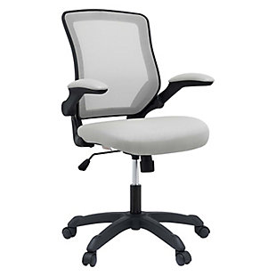 Modway Veer Mesh Office Chair, Gray, large