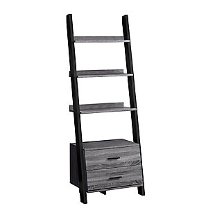 Monach Specialties 69" Ladder Bookcase, , large