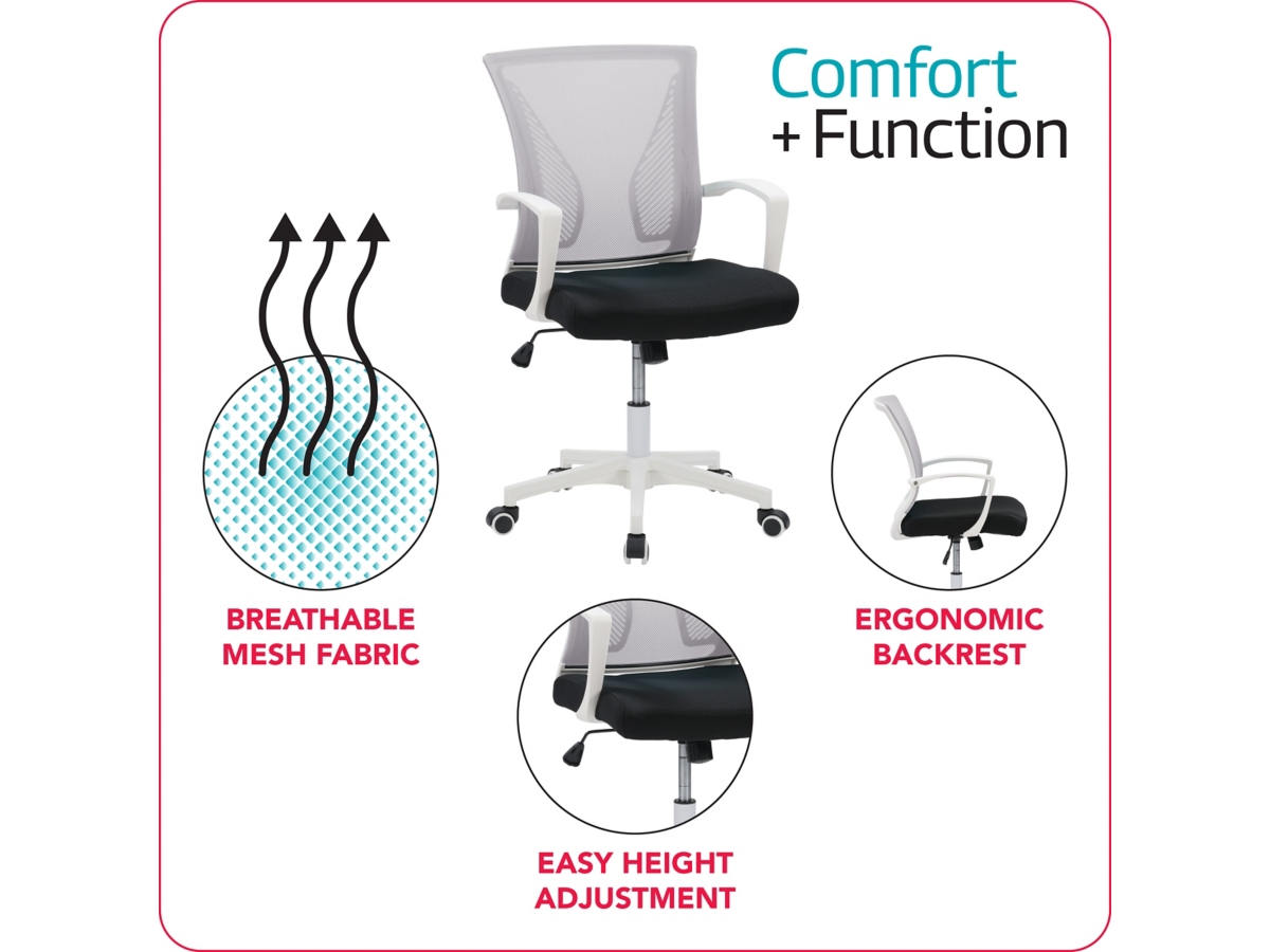 CorLiving Workspace Ergonomic Mesh Back Office Chair