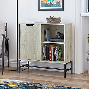 Ameriwood Home Wardlaw 30" Bookcase, Natural, rollover