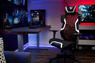 RESPAWN FLEXX High Back Mesh Gaming Chair, with Height Adjustable Arms - FaZe Clan Limited Edition, , rollover