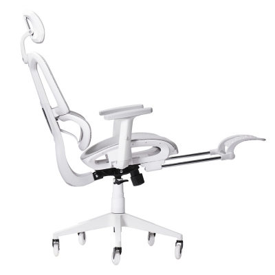 Another side/angular view of Techni Sport chair with footrest and arms extended