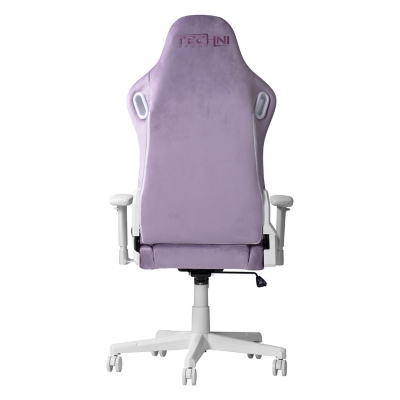 Back view of purple Techni Sport gaming chair
