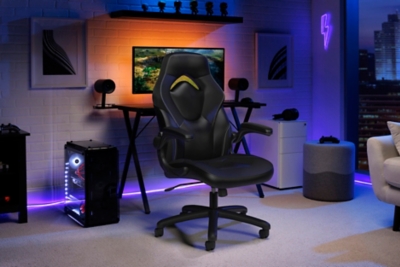 RESPAWN 3085 Ergonomic Gaming Chair, Black, rollover