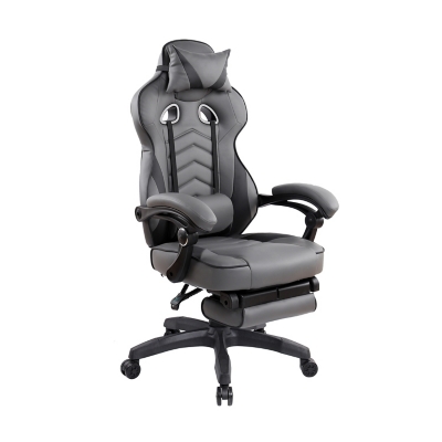 Techni Mobili Reclining Executive Office Chair with Footrest, , large