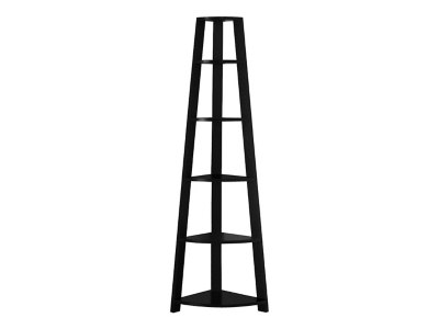 Monarch Specialties Rhea Bookcase, Black, large