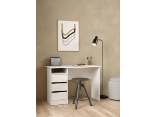 Wes Writing Desk with 3 Storage Drawers