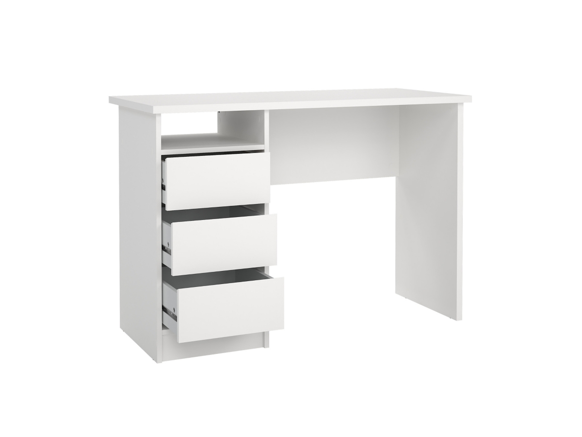 Wes Writing Desk with 3 Storage Drawers