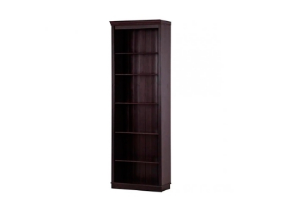 Ren Home Anita 88" Bookcase, Black Forest, large